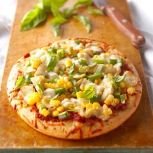 Corn Chicken Pizza
